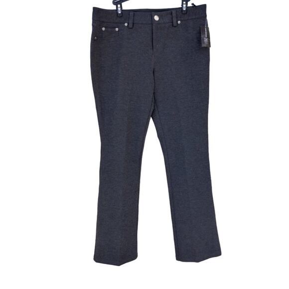 INC International Concepts Women's dress/work Pants Size 14 Dark Gray, Stretchy - Picture 1 of 9